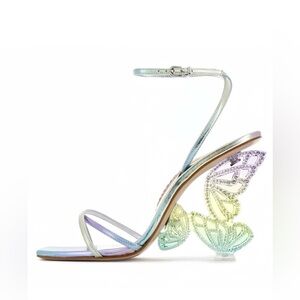 Iridescent Butterfly Wing Heels